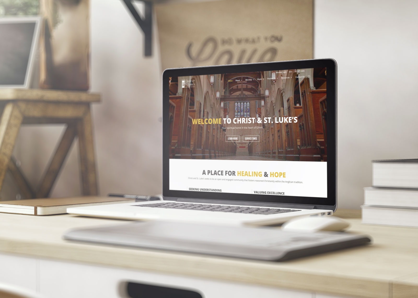 New website design for Christ & St. Luke's Episcopal Church