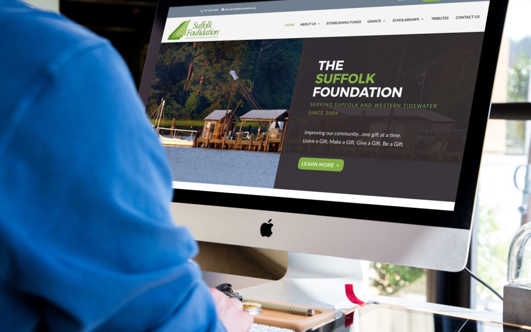 Website Design for The Suffolk Foundation